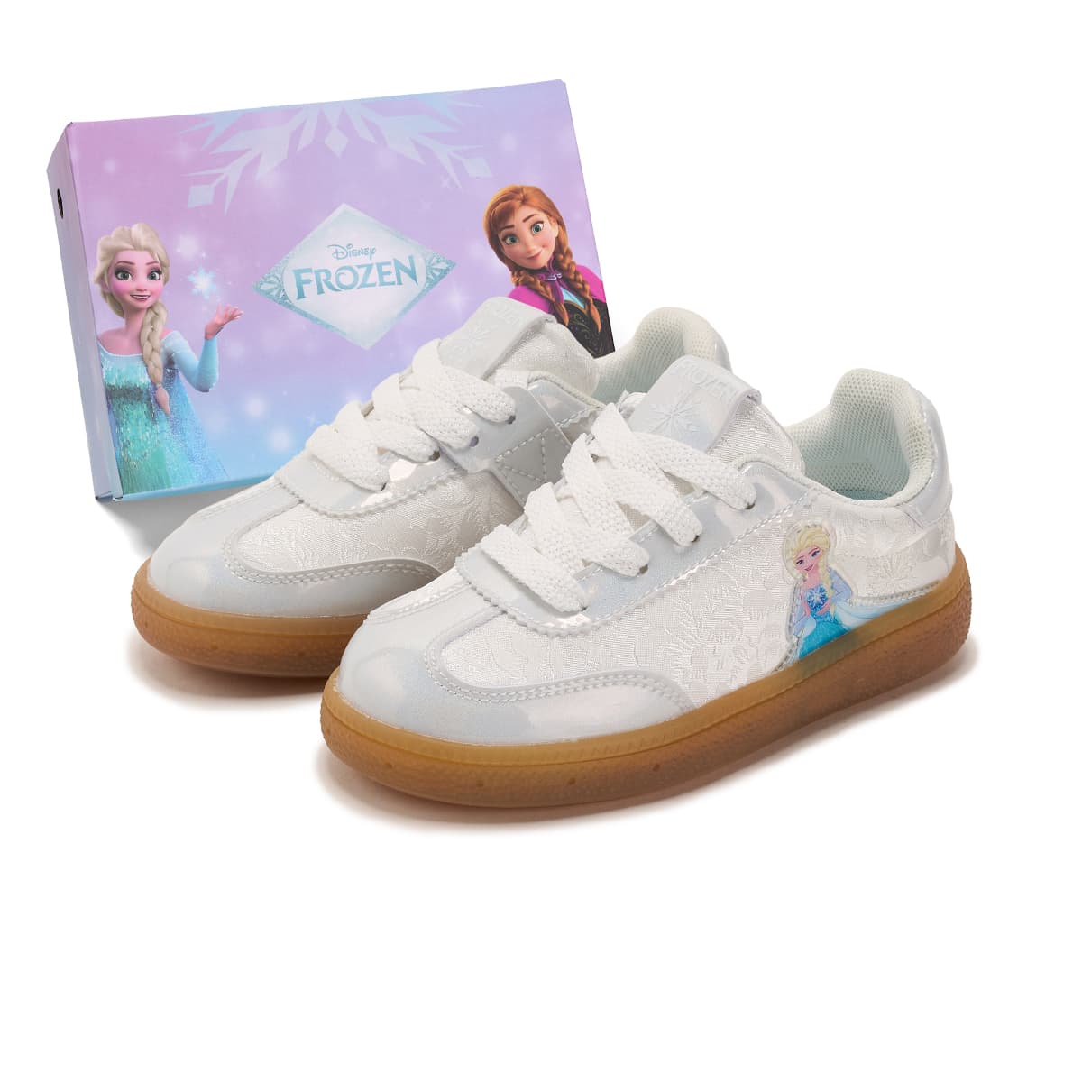 Кроссовки DISNEY FROZEN SERIES Антискользящий Анти-удар Амортизация Износостойкий Лоу-топы Kids Lifestyle Shoes Детский - изображение 1