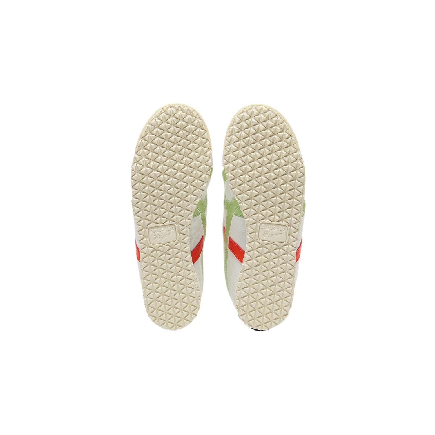 Onitsuka Tiger MEXICO 66 Детская тренировка Кроссовки Белый Зеленый Малыш - изображение 5