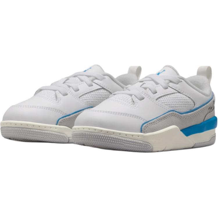 Кроссовки для баскетбола Jordan Flight Court Low Топ Баскетбольные Кроссовки Белые Детские - изображение 3