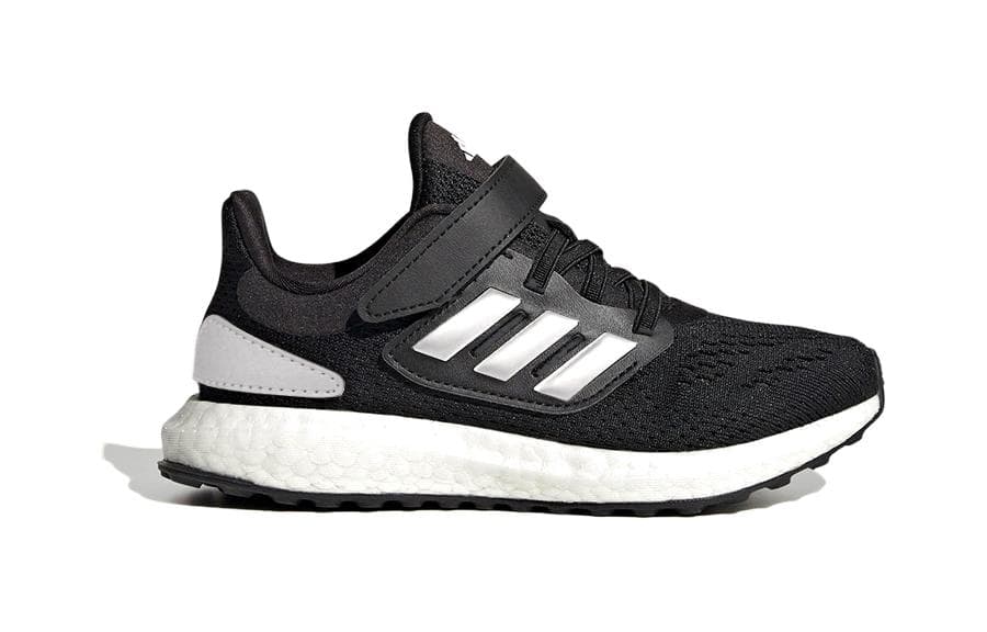 Кроссовки Adidas Pureboost 22 Амортизация Низкий Верх Детская Беговая Обувь Черный Детский - изображение 2