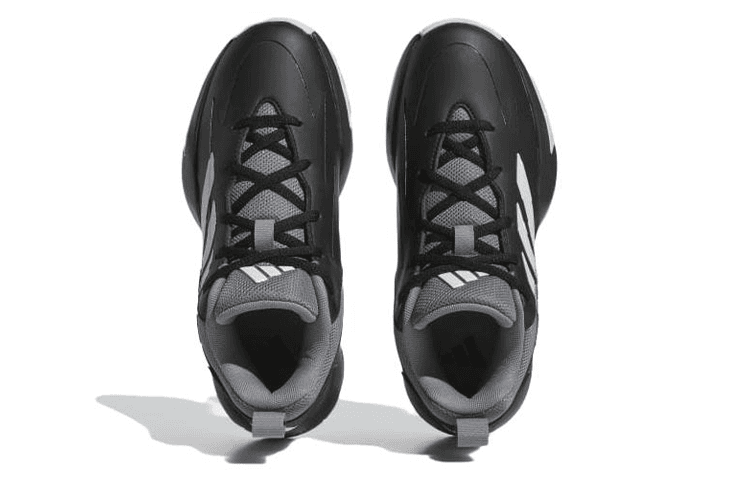 Кроссовки для баскетбола Adidas Cross Em Up Select Антискользящий Амортизация Износостойкий Лоу-топы Children's Баскетбольные кроссовки - изображение 4
