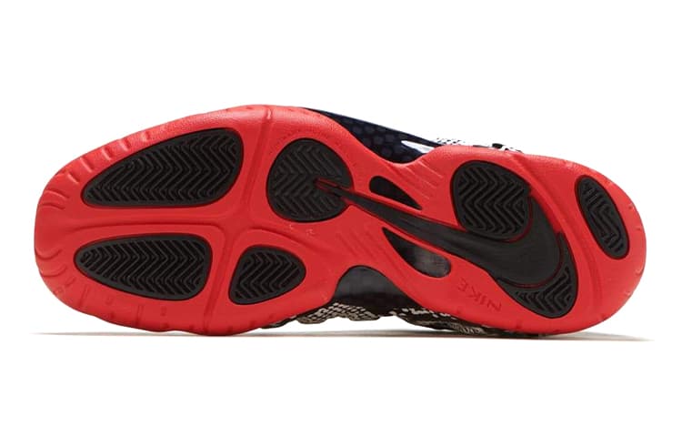 Кроссовки для баскетбола Nike Foamposite One Air Albino Snakeskin GS - изображение 7