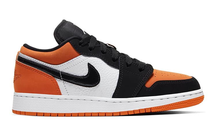 Кроссовки для баскетбола Jordan Air Jordan 1 Low Shattered Backboard GS - изображение 4