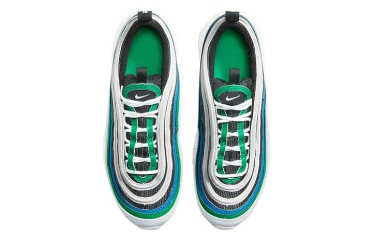 Кроссовки Nike Air Max 97 "Pure Platinum Light Crimson Teal" GS - изображение 3