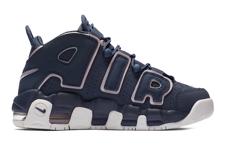 Кроссовки для баскетбола Nike Air More Uptempo Thunder Blue GS - изображение 4