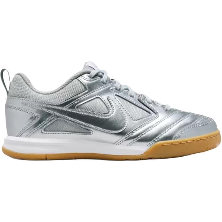 Бутсы Nike Gato Low Топ Детская футбольная обувь Серебряная Детская - изображение 2