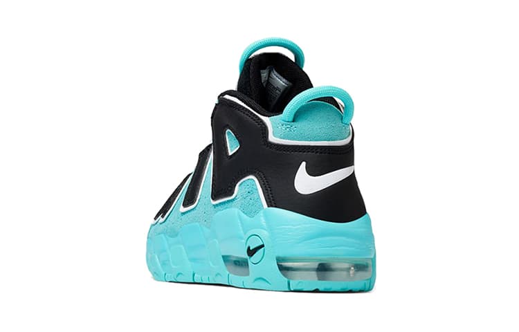 Кроссовки для баскетбола Nike Air More Uptempo Light Aqua - изображение 4