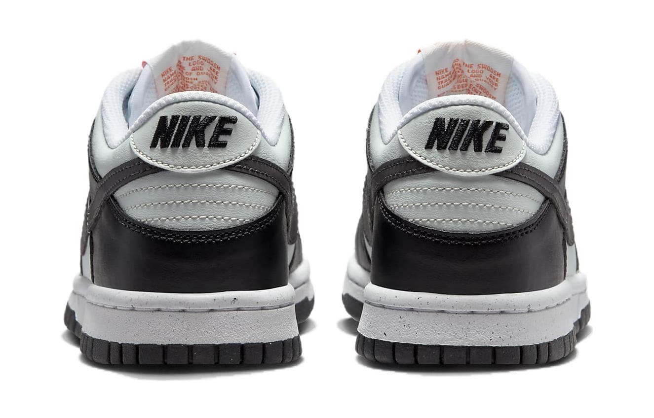 Кроссовки Nike Dunk Кожа Противоскользящая Устойчивая к износу Низкие кеды Скейтборд Обувь Черный Синий Унисекс - изображение 5