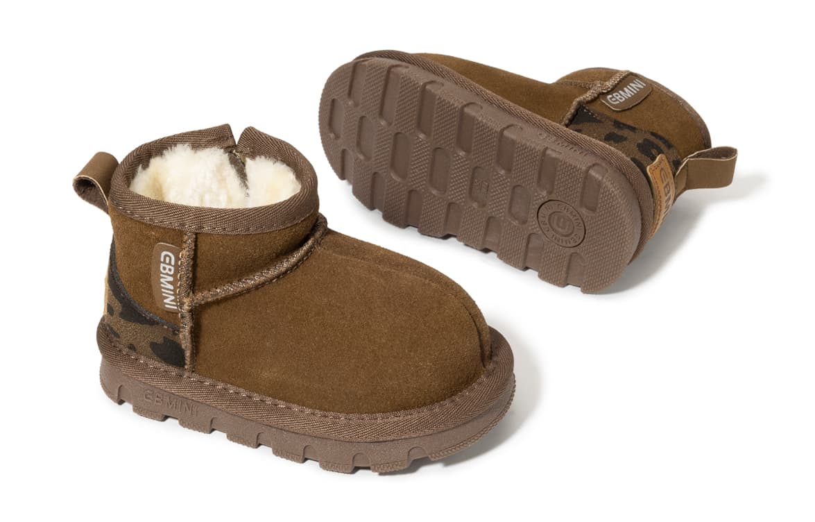 EBMINI 2025 Winter Boys' Удобная детская обувь Cute Минималистский стиль Girls' Casual Флисовая подкладка Уличная обувь - изображение 4