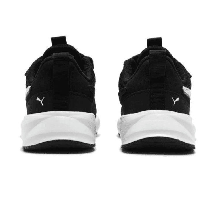 Кроссовки PUMA Flyer Low Детская беговая обувь черный белый для малышей - изображение 4