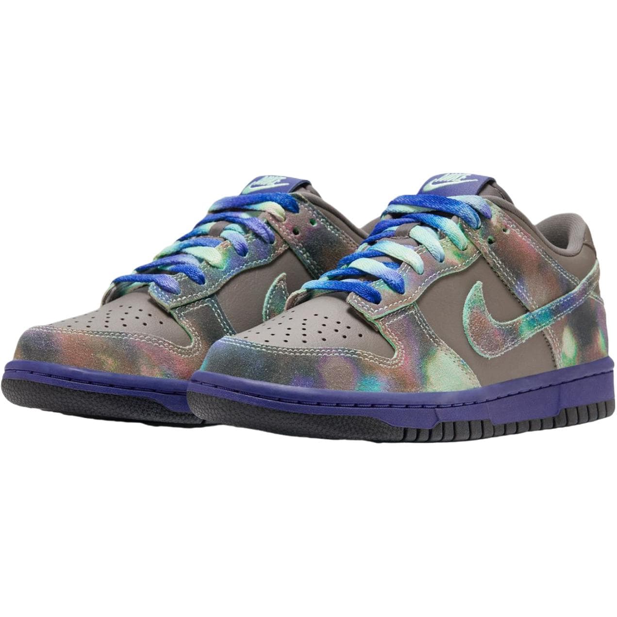 Кроссовки Nike Dunk Поддержка Low Топ Детский Скейтбординг Обувь Коричневый Детский - изображение 3