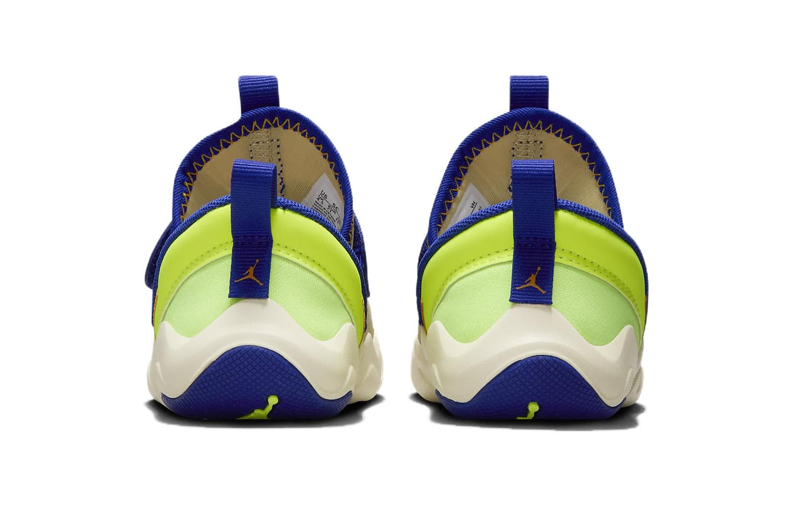 Кроссовки Jordan 23 7 SE TD Амортизация Поддержка Низкий Верх Обувь для Малышей Коричневый Синий Зеленый Для Младенцев и Малышей - изображение 5