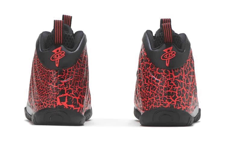 Кроссовки для баскетбола BP Nike Little Posite One "Cracked Lava" - изображение 5