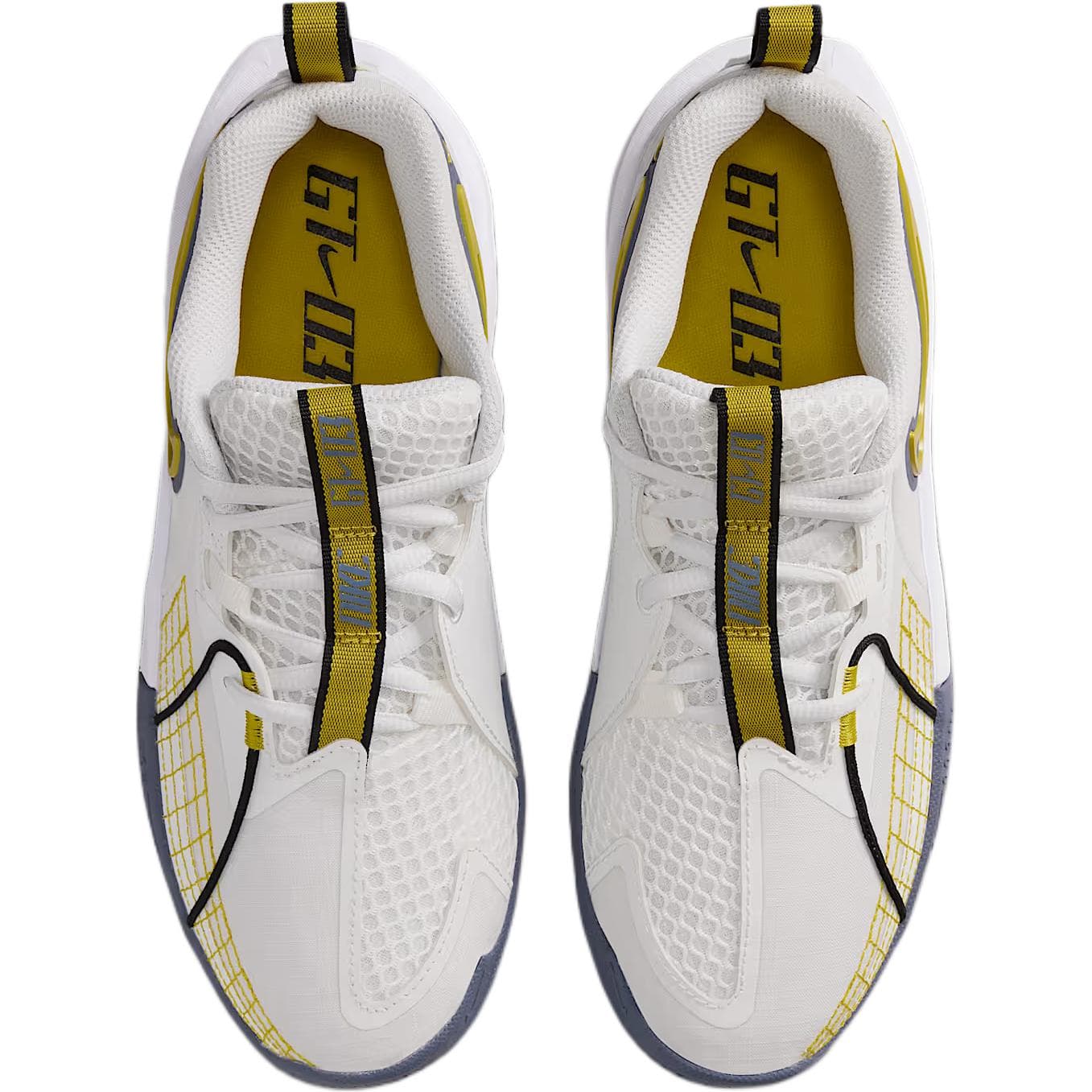 Кроссовки для баскетбола NIKE G.T. Cut 3 Противоскользящие Низкие Детские Баскетбольные Кроссовки Белый Синий Малыш - изображение 4