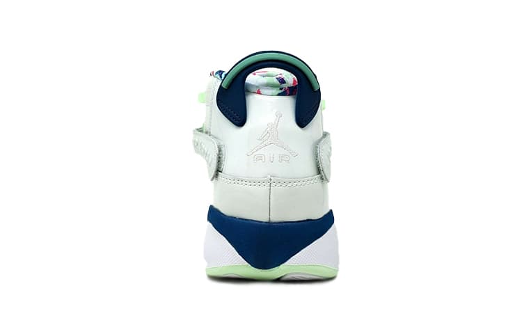 Кроссовки для баскетбола Jordan Air Jordan 6 Rings Green Abyss GS - изображение 7