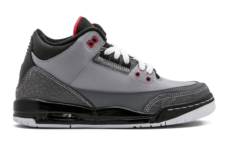 Кроссовки для баскетбола Jordan Air Jordan 3 Retro BG Stealth GS - изображение 3