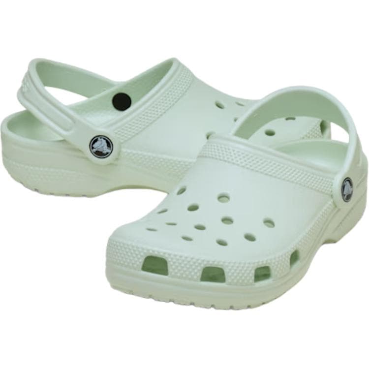 Детские Crocs Classic clog Kids Sabo Мятно-зеленый - изображение 4