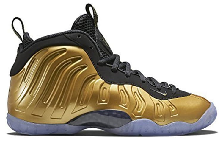 Кроссовки для баскетбола Nike Foamposite One Metallic Gold GS - изображение 3