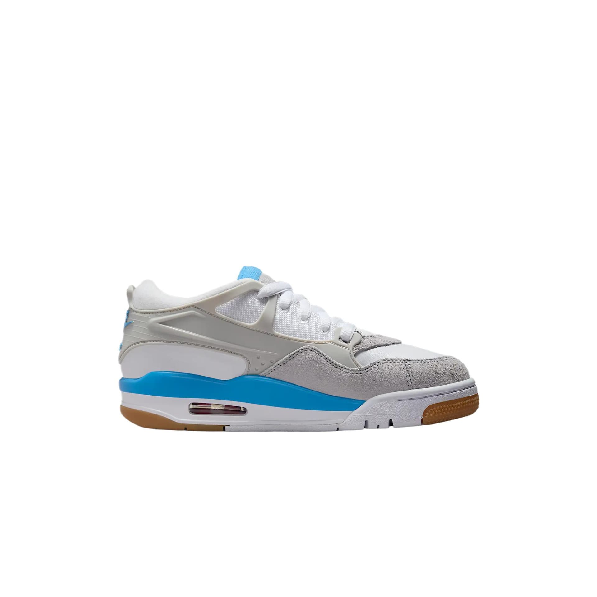 Кроссовки Jordan Air Jordan 4 Синтетическая кожа Низкий топ Повседневная обувь Белый Унисекс - изображение 2