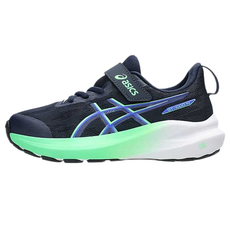 Кроссовки Asics GT 1000 14 Сетчатая ткань Амортизация Отвод пота Низкий топ Детские беговые кроссовки Детский - изображение 1