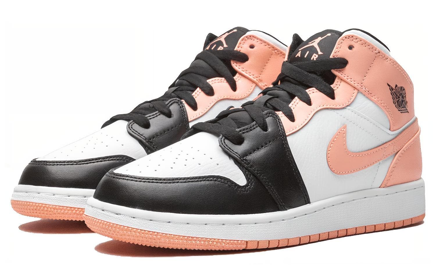 Кроссовки для баскетбола Jordan Mid "Crimson Tint" GS - изображение 5