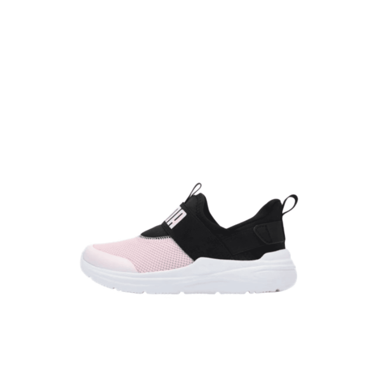 Кроссовки PUMA SOFTRIDE Wired 2 Устойчивый к истиранию Низкий верх Детская повседневная обувь Черный Розовый Детский - изображение 1