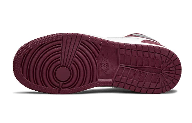 Кроссовки для баскетбола Jordan Air Jordan 1 Retro High OG "Bordeaux" GS - изображение 6