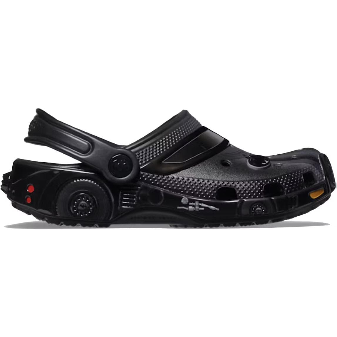 Сандалии Crocs Classic сандалии низкие с клином для детей черные детские - изображение 2