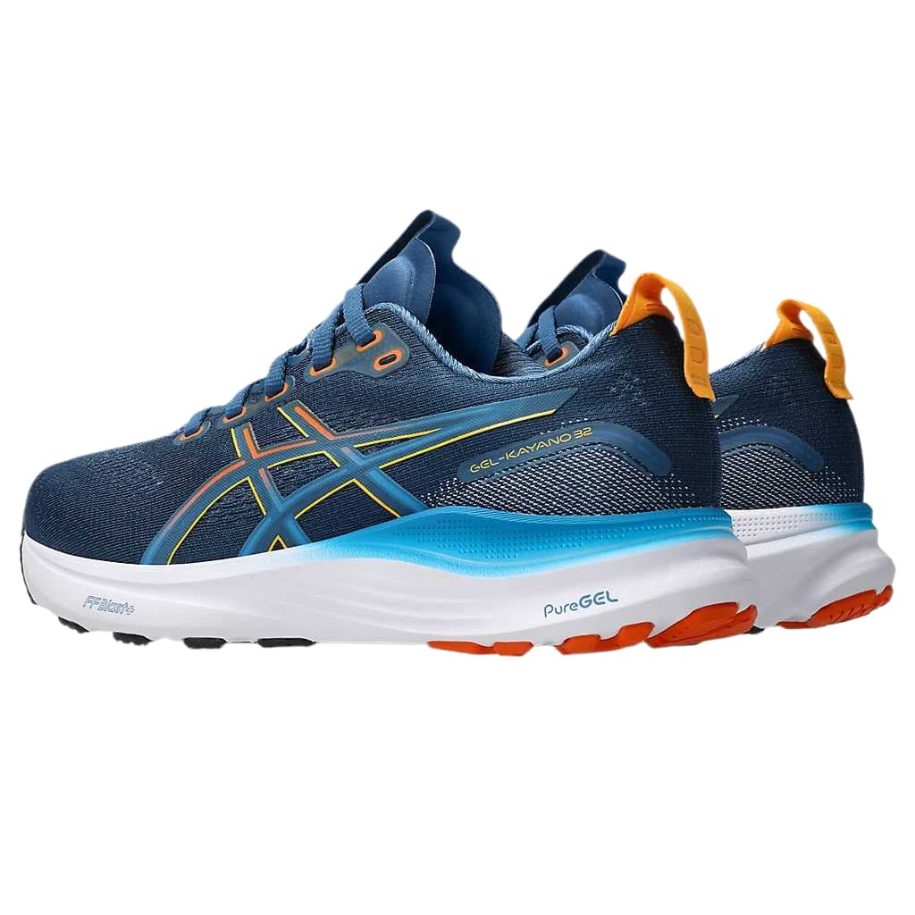 Кроссовки ASICS GEL-KAYANO 32 Сетчатая ткань Амортизация Отскок Дышащий Низкий верх Детская беговая обувь Детская - изображение 3