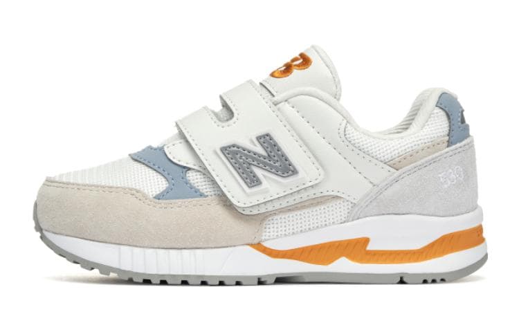 Кроссовки new balance Low Топ Kids Lifestyle Shoes Бело-серый Детский - изображение 1
