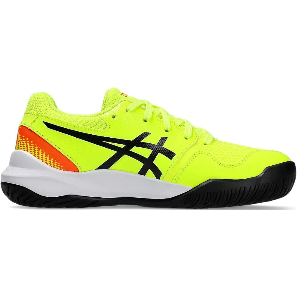 Asics Gel Resolution 9 Низкий Топ Детская Тренировочная Обувь Желтая Черная Малыш - изображение 2