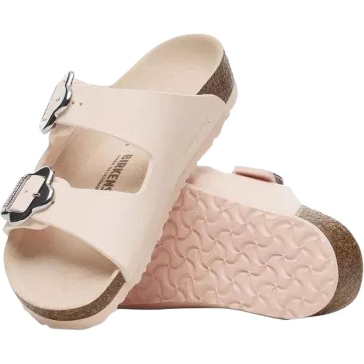 Birkenstock Arizona противоскользящие устойчивые к истиранию низкие тапочки для детей домашние розовые узкие для малышей - изображение 3