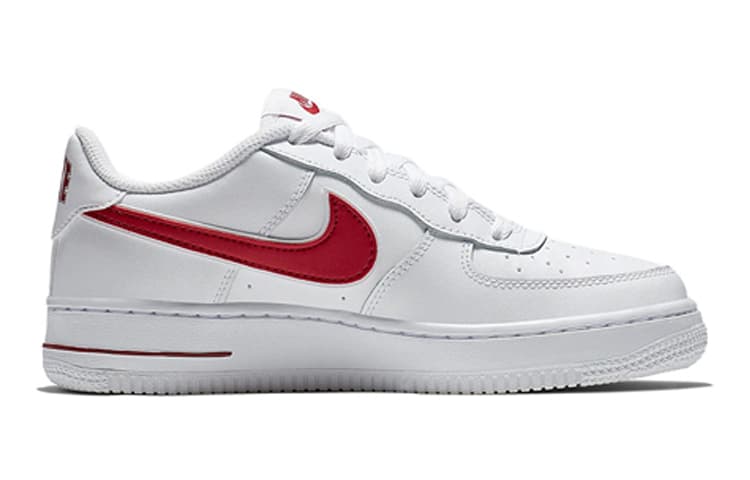 Кроссовки Nike Air Force 1 1-3 WhiteGym Red GS - изображение 3