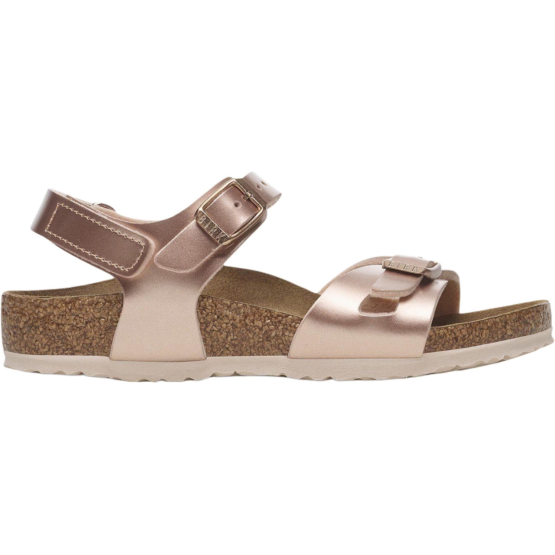 Сандалии Birkenstock Rio AS Удобный Износостойкий Лоу-топы Сандалии Розовое золото Детский - изображение 2