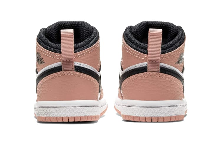 Кроссовки TD Air Jordan 1 Mid Pink Quartz - изображение 4