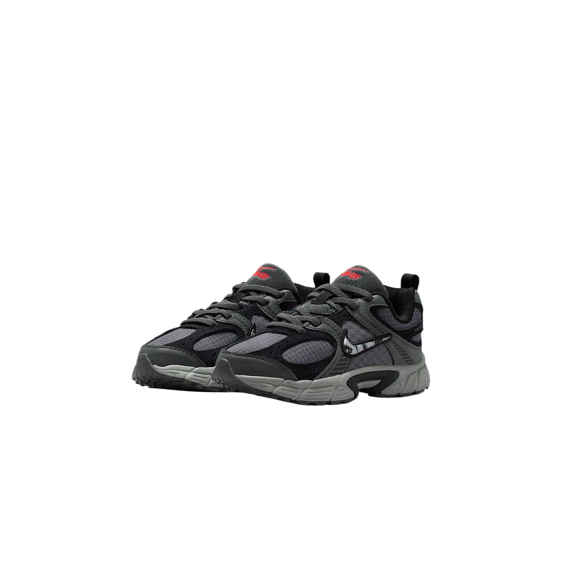 Кроссовки Nike V5 RNR Low Топ Детские Беговые Кроссовки Железо Серый Черный Светлый Дымчатый Серый Металлический Серебристый - изображение 3