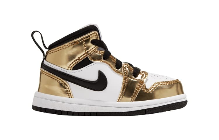 Кроссовки Jordan Air Jordan 1 Mid SE "Metallic Gold" - изображение 3