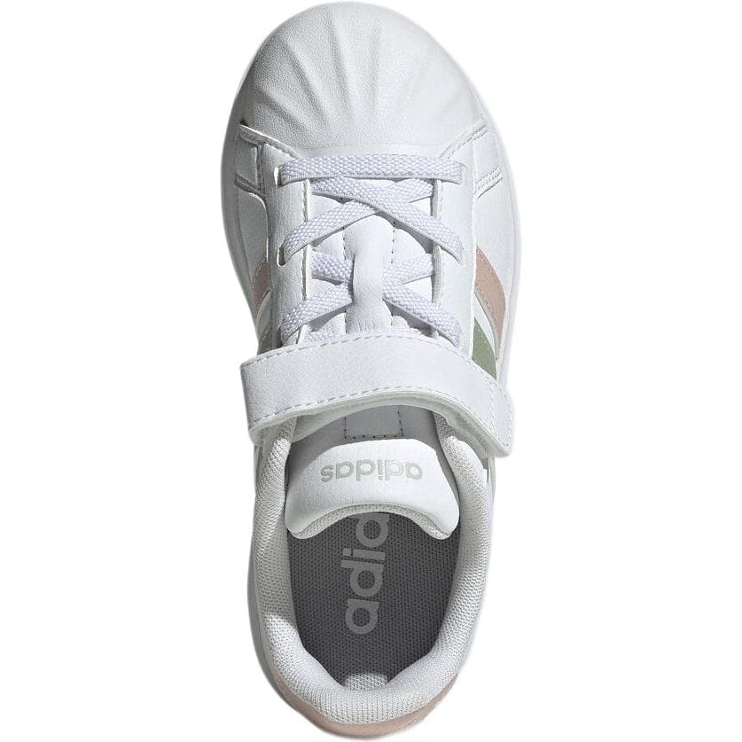 Кроссовки Adidas STREETTALK Low Топ Скейтборд Кроссовки Белые Детские - изображение 5