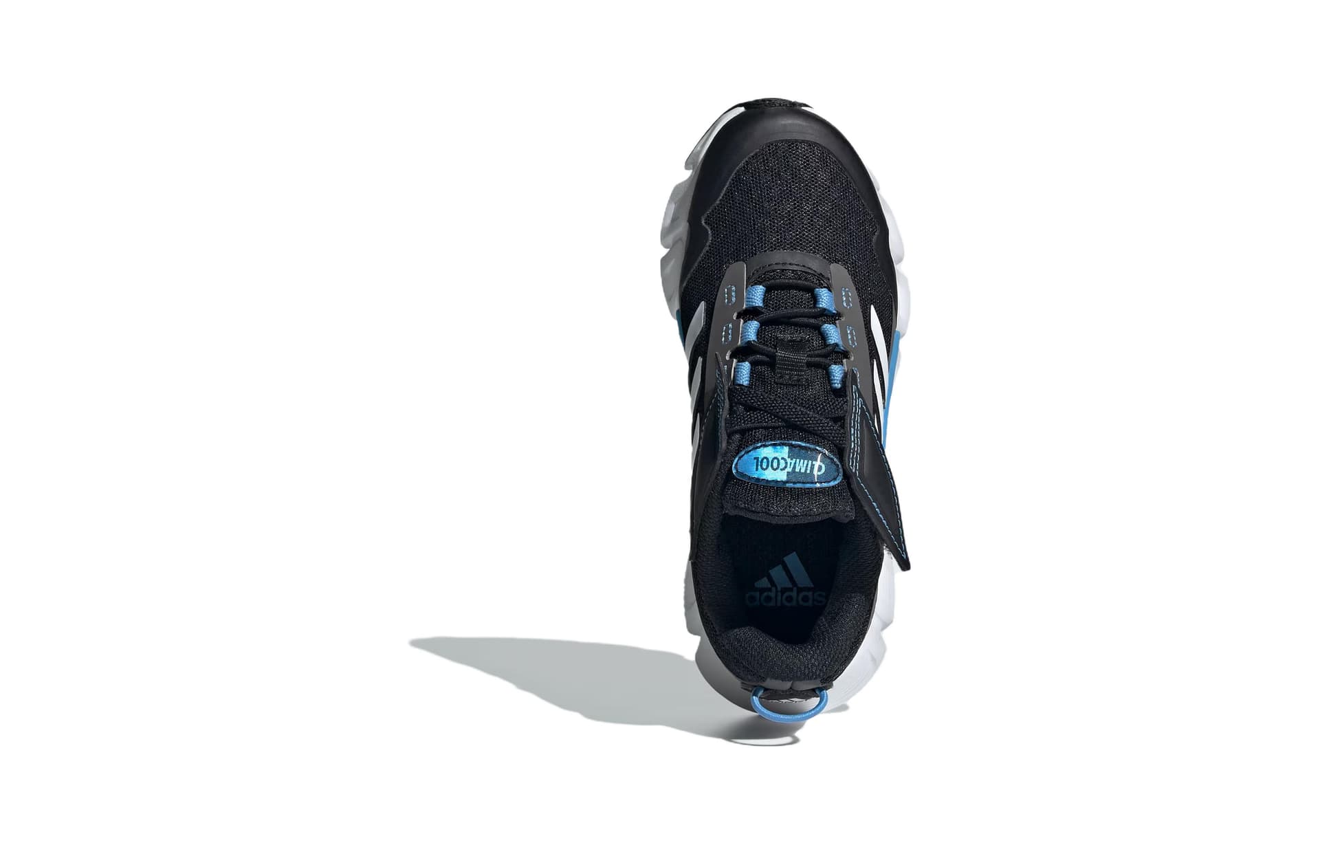 Кроссовки Adidas Climacool Удобные устойчивые к истиранию дышащие низкие детские повседневные кроссовки Черный Белый Синий - изображение 4