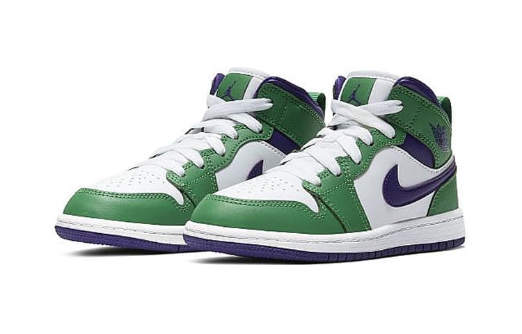 Кроссовки для баскетбола Jordan Air Jordan 1 Mid "Incredible Hulk" - изображение 4