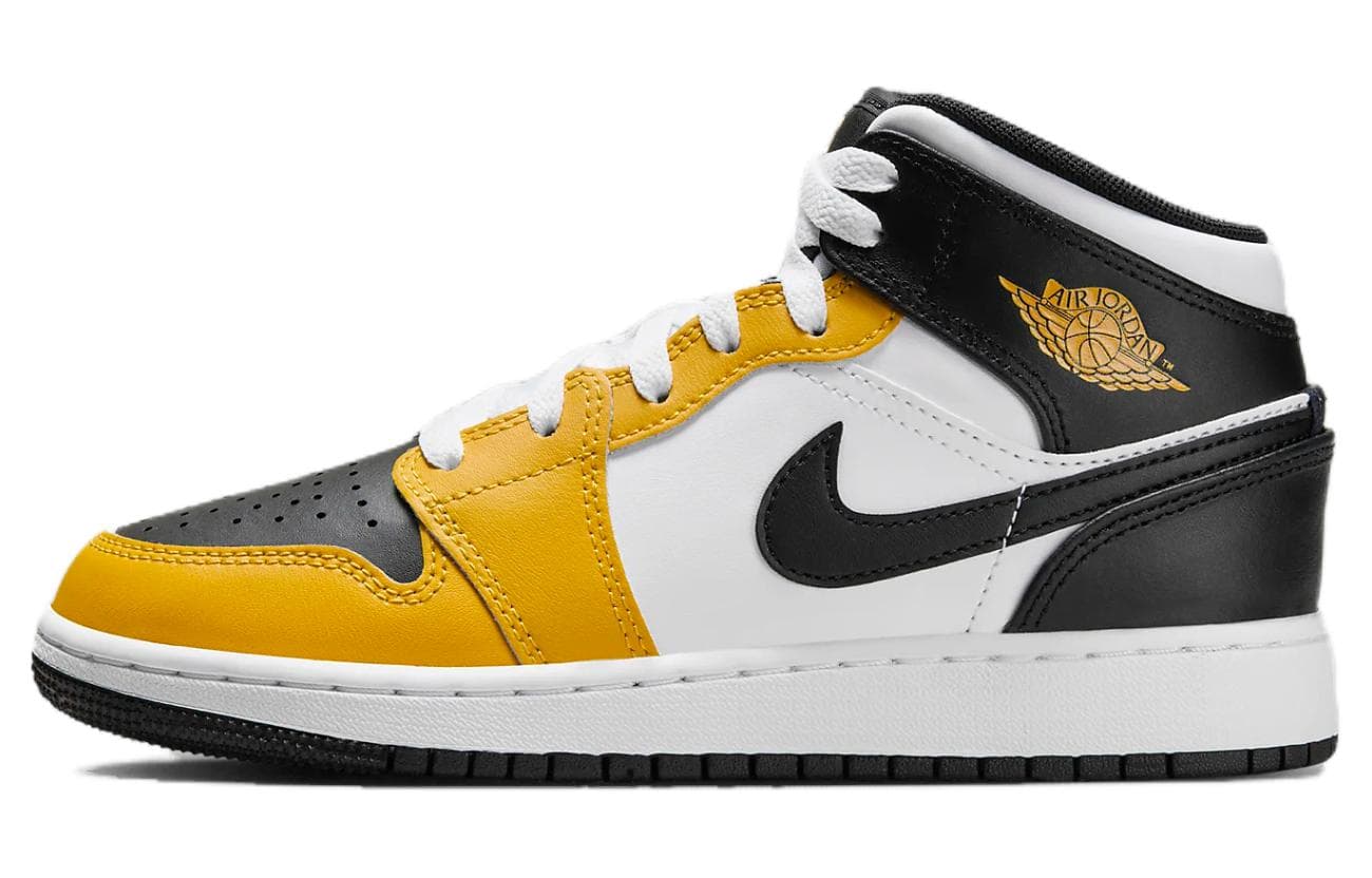 Ретро баскетбольные кроссовки Jordan Air Jordan 1 Mid GS - изображение 1