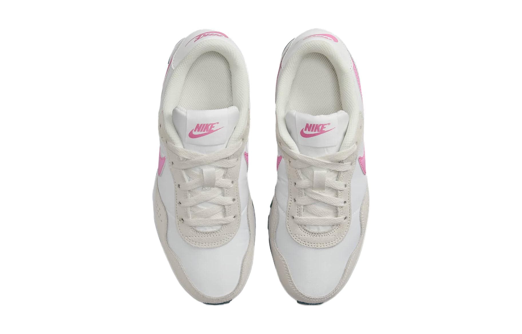 Кроссовки Nike MD Valiant противоскользящие низкие беговые кроссовки бежевый белый розовый унисекс - изображение 4