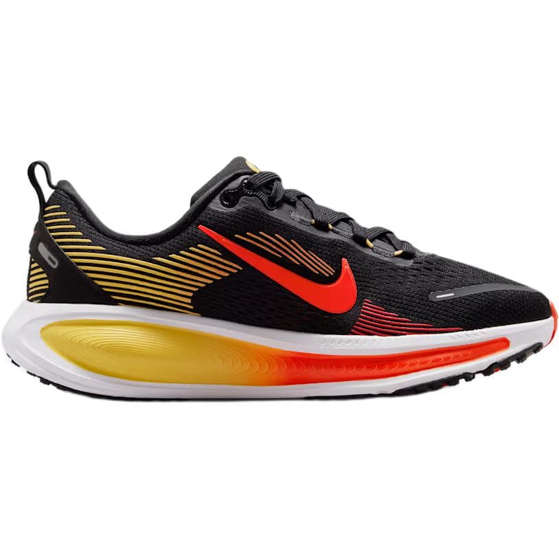 Кроссовки Nike Vomero 18 Ткань Low Топ Беговые кроссовки Черно-красный Апельсин Унисекс - изображение 2