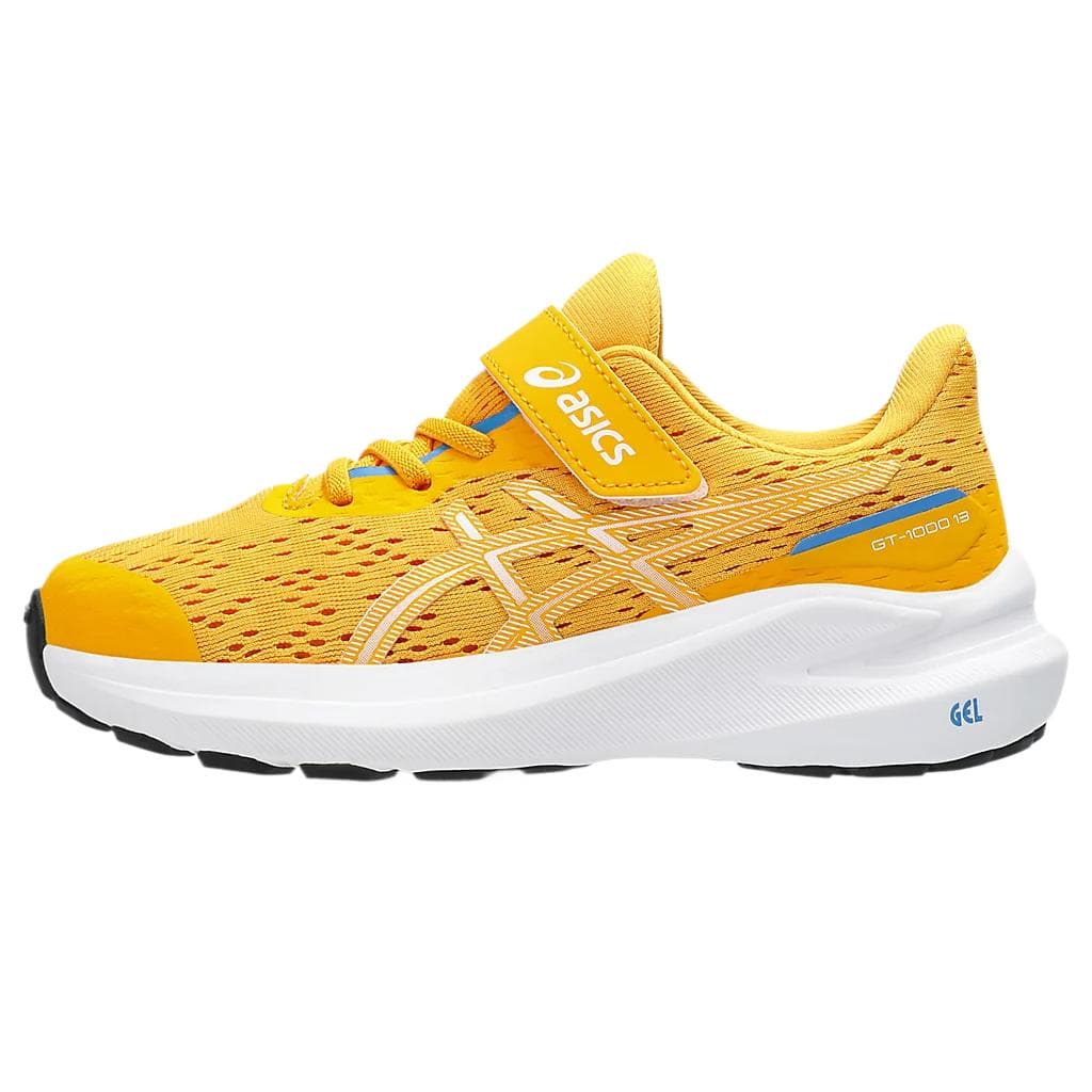 Кроссовки ASICS GT 1000 13 Устойчивые к истиранию Низкие Кроссовки для Бега Детские Амбра Белый Детские - изображение 1