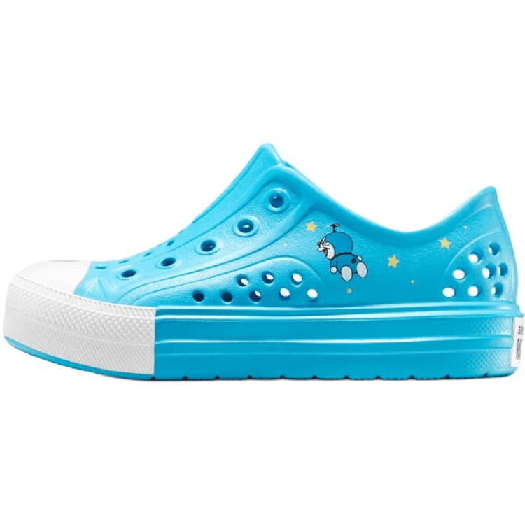 Сандалии Дораэмон x Converse Chuck Taylor All Star Износостойкие Низкие Детские Сандалии Синие Детские - изображение 1