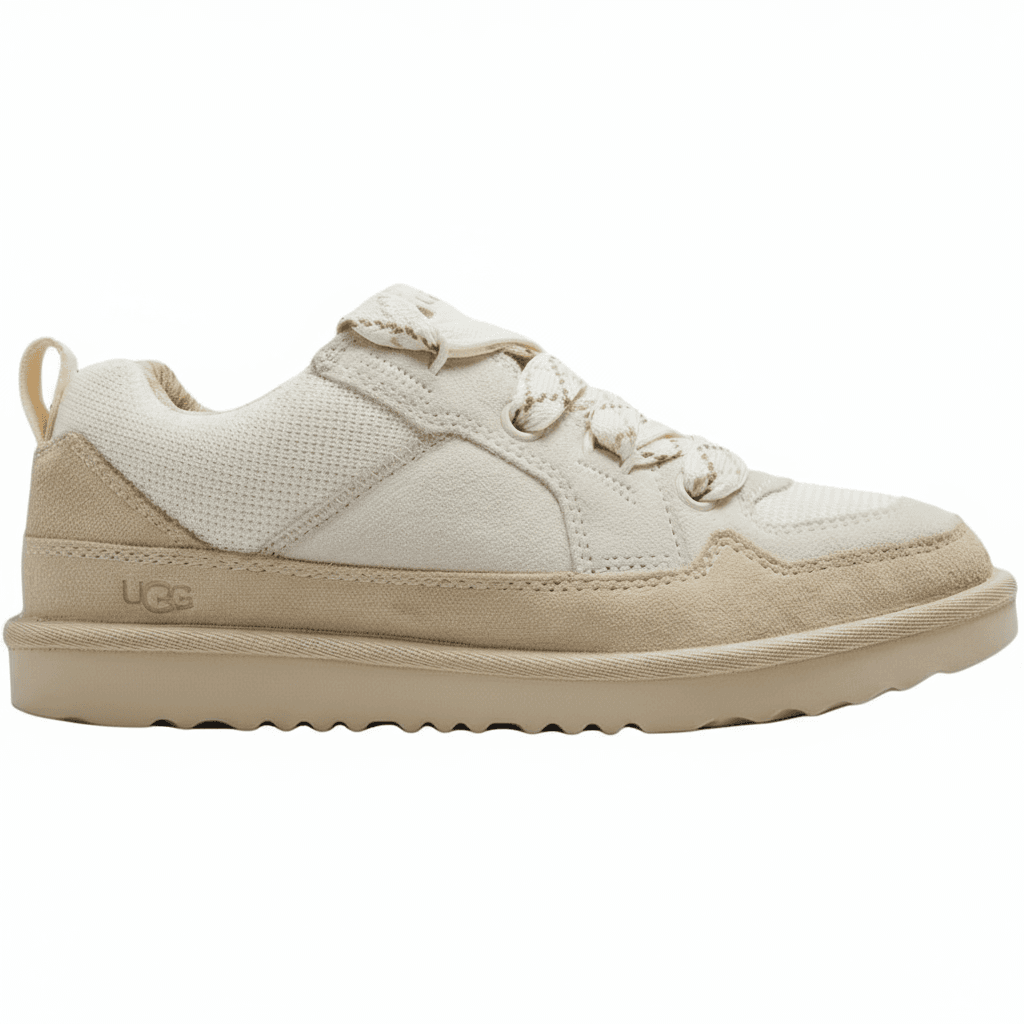 Кроссовки UGG Lowmel Низкий Топ Повседневная Обувь Бежевый Детский - изображение 2