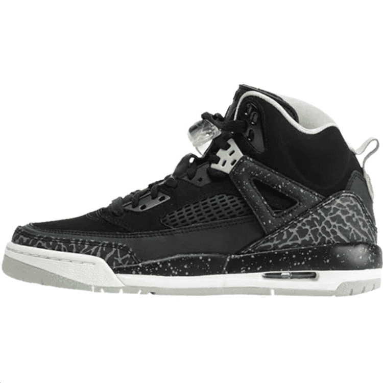 Кроссовки для баскетбола Jordan Spizike BG Удобные и мягкие Противоскользящая износостойкая Хай-топы Детские баскетбольные кроссовки Черный Детский - изображение 1