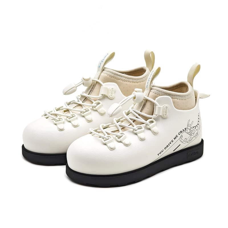 Native Shoes Fitzsimmons Детская Туристическая Обувь Низкий Верх Белый Kids - изображение 2