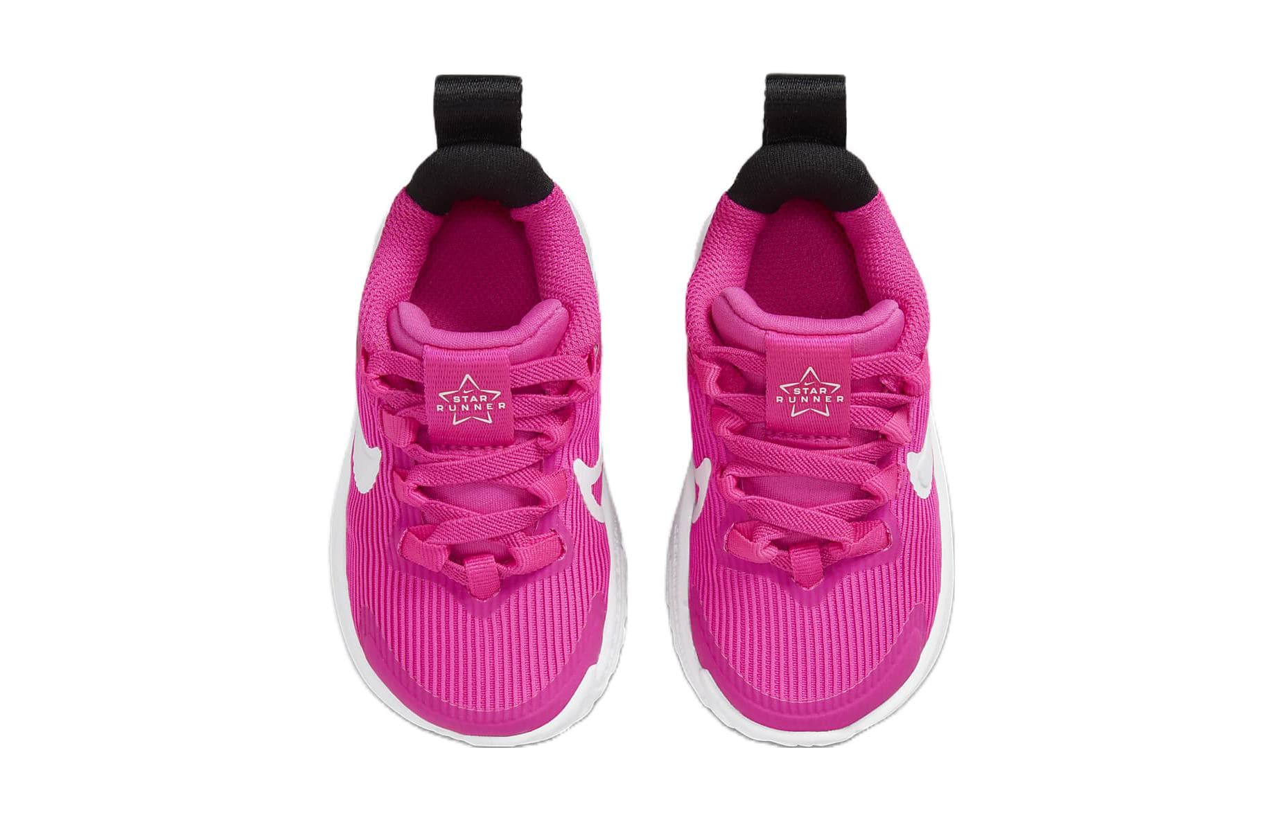 Кроссовки Nike Star Runner 4 Противоскользящая Анти-КИК Противоскользящая Анти-КИК Низкий Топ Обувь для малышей - изображение 4