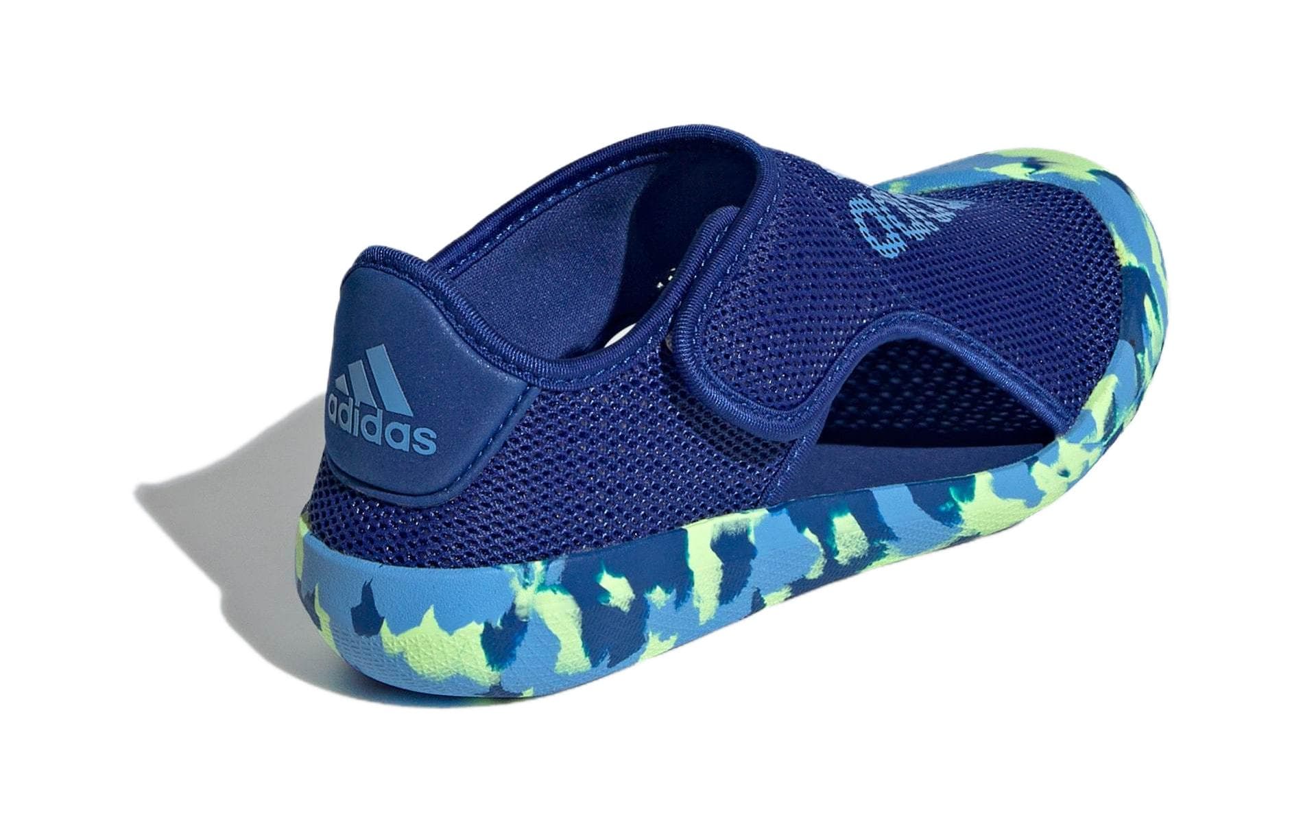 Сандалии Adidas Altaventure Спортивные Сэндалии для плавания Детские сандалии Синие и Зеленые для детей 3-7 лет - изображение 4